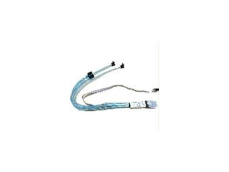 Supermicro CBL-0288L Cable IPASS to 4SATA 50-50-60-70cm Right Angle with Side