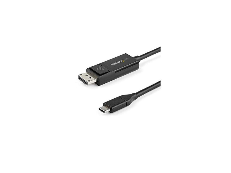 StarTech.com 6.6 ft. (2 m) USB C to DisplayPort 1.2 Cable - Bidirectional - 4K