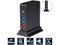 SABRENT 7 Port USB 3.0 HUB + 2 Charging Ports with 12V/4A Power Adapter [Black]