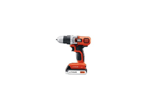 Black & Decker LDX120PK 68-Piece 20-Volt Drill and Project Kit