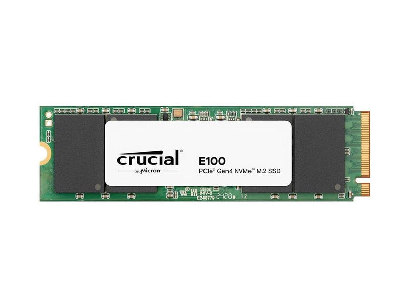 Crucial E100 480GB PCIe 4.0 Gen4 2280 NVMe M.2 Internal SSD CT480E100SSD8