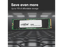 Crucial E100 480GB PCIe 4.0 Gen4 2280 NVMe M.2 Internal SSD CT480E100SSD8