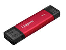 Kingston 2TB Dual USB-A/C Portable SSD - Up to 1050MB/s - USB 3.2 Gen 2 SPSD/2TB