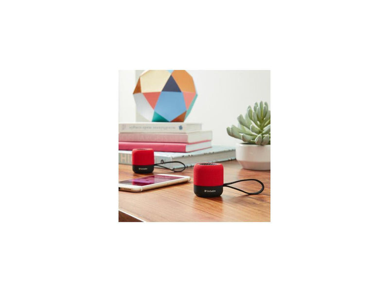 Verbatim Bluetooth Speaker System - Red