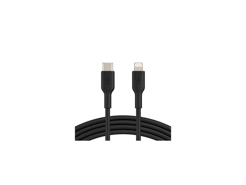 BELKIN CAA003bt1MBK Black BOOST CHARGE USB-C Cable with Lightning Connector
