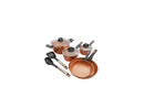 Gibson Overseas - 123868.10 - 10pc induction Copper cookware