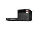 QNAP TS-473A 4-Bay NAS Enclosure with QSW-1105-5T Network Switch