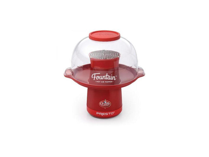 PRESTO 04868 Orville Redenbacher's Fountain Hot Air Popper, Red