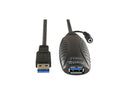 Plugable 10 Meter (32 Foot) USB 3.0 Active Extension Cable with AC Power Adapter