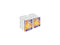 Economy Round Ring View Binders 3 Rings 1" Capacity 8.5 x 5.5 White 6/Carton