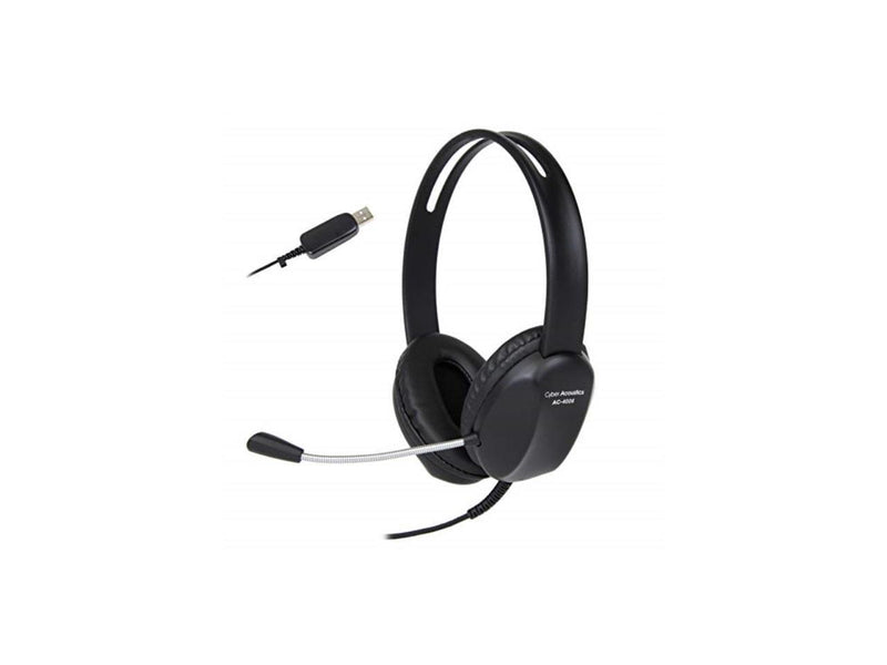 Cyber Acoustics Ac-4006 Usb Stereo Headset