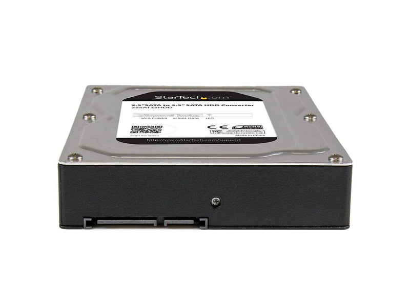 StarTech.com 25SAT35HDD 2.5” to 3.5” SATA Aluminum Hard Drive Adapter Enclosure
