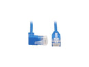 TRIPP LITE N204-S10-BL-UP 10 ft. Cat 6 Blue Up-Angle Gigabit Molded Slim UTP