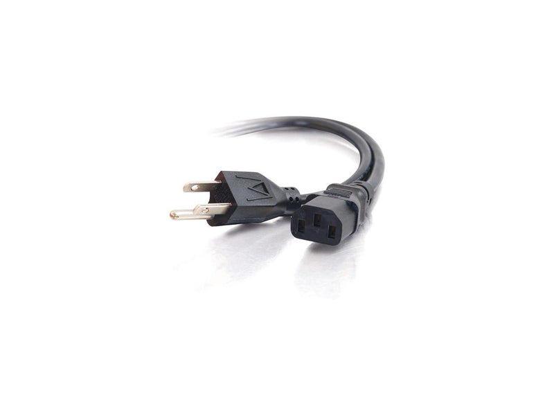 C2G Model 09482 15 ft. 18 AWG Universal Power Cord (NEMA 5-15P to IEC320C13)