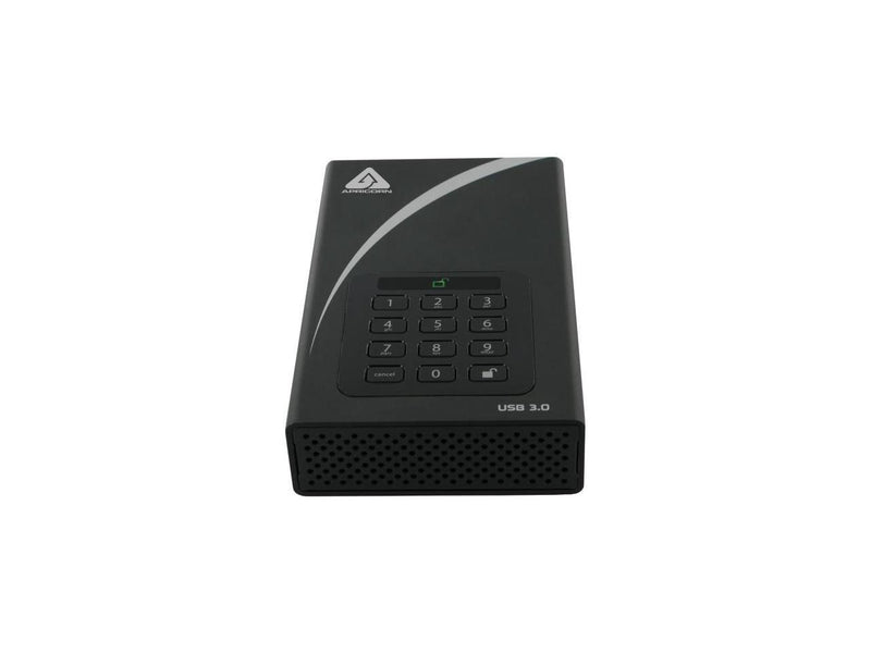 APRICORN Aegis Padlock DT 4TB USB 3.0 Desktop External Hard Drive