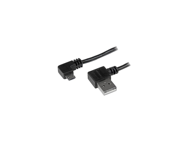 StarTech.com 1m 3 ft Micro-USB Cable with Right-Angled Connectors - M/M - USB A