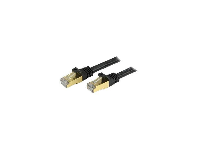 StarTech C6ASPAT10BK StarTech.com 10 ft Cat6a Patch Cable - Shielded (STP) -