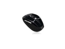 2.4 GHz Wireless Programmable Nano Mouse Black 6 Buttons Tilt Wheel USB RF