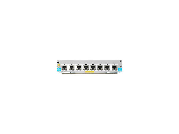 HPE J9995A 5400R 8-port 1/2.5/5/10GBASE-T PoE+ with MACsec v3 zl2 Expansion