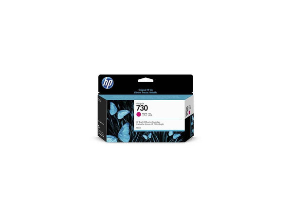 HP 730 130-ml Magenta DesignJet Ink Cartridge, P2V63A