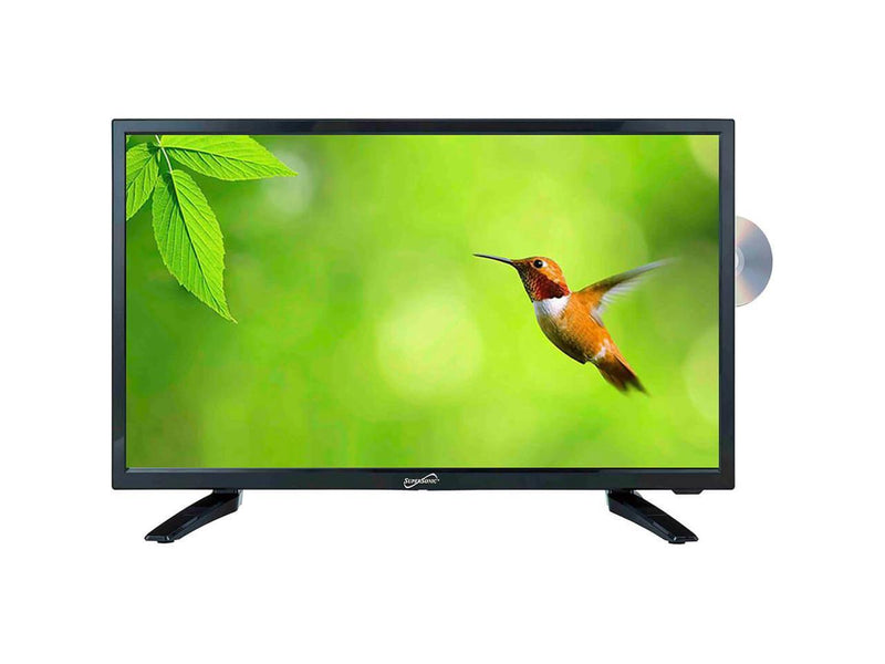 19 Inch Supersonic SC-1912 12 Volt AC/DC LED 1080p Digital HDTV  w/ DVD Player