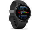 Garmin vivoactive 5 SPORTS & FITNESS Slate Aluminum Bezel with Black Case and
