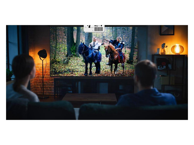 Optoma UHZ35 High Brightness 4K UHD HDR Home Theater and Gaming Laser Projector