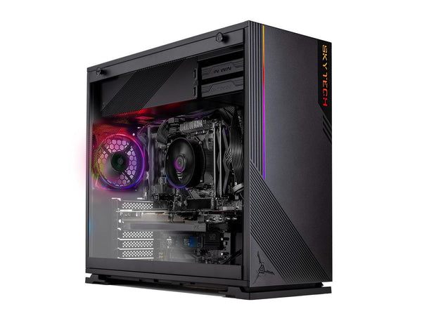 Skytech Azure Gaming PC Desktop  AMD Ryzen 5 5600G 3.9 GHz, NVIDIA RTX 3060, 1TB