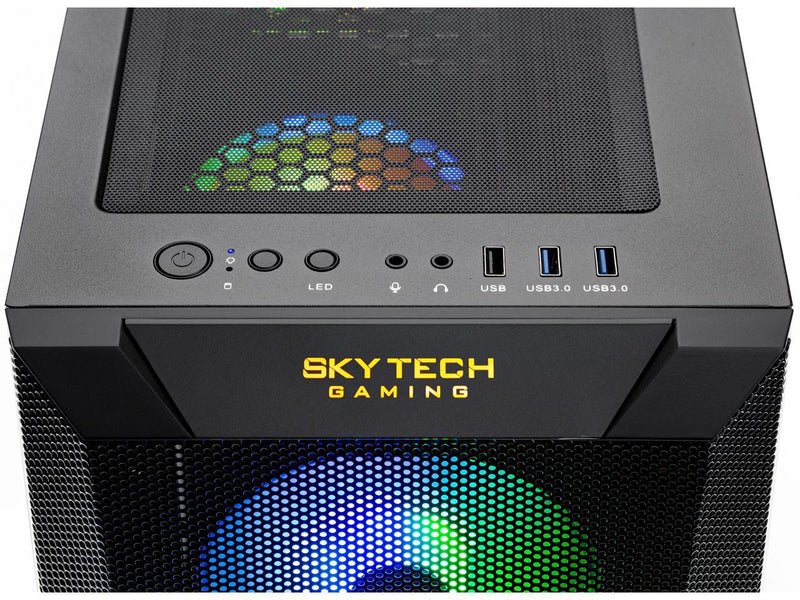 Skytech Chronos Gaming PC Desktop  INTEL Core i7 13700F 2.1 GHz, NVIDIA RTX 4060
