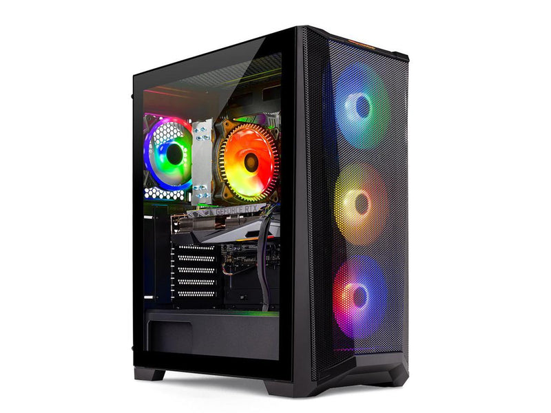 Skytech Chronos Gaming PC Desktop  AMD Ryzen 5 5600X 3.7 GHz, NVIDIA RTX 4060,