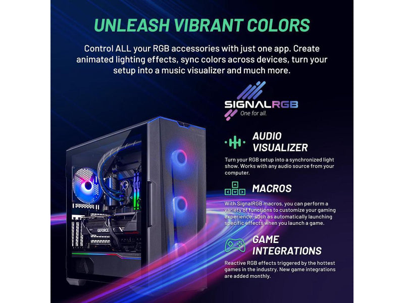 Skytech Eclipse Gaming PC, Intel i9 14900K 3.2 GHz, RTX 4090, 2TB NVME Gen4,