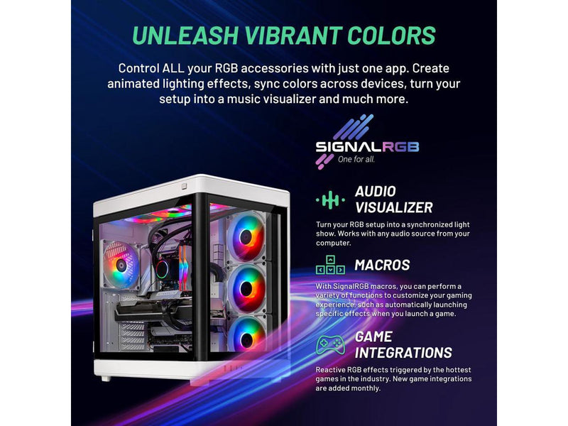 Skytech Prism Gaming PC, Intel i7 14700K 3.4 GHz, RTX 4080, 1TB NVME Gen4, 32GB