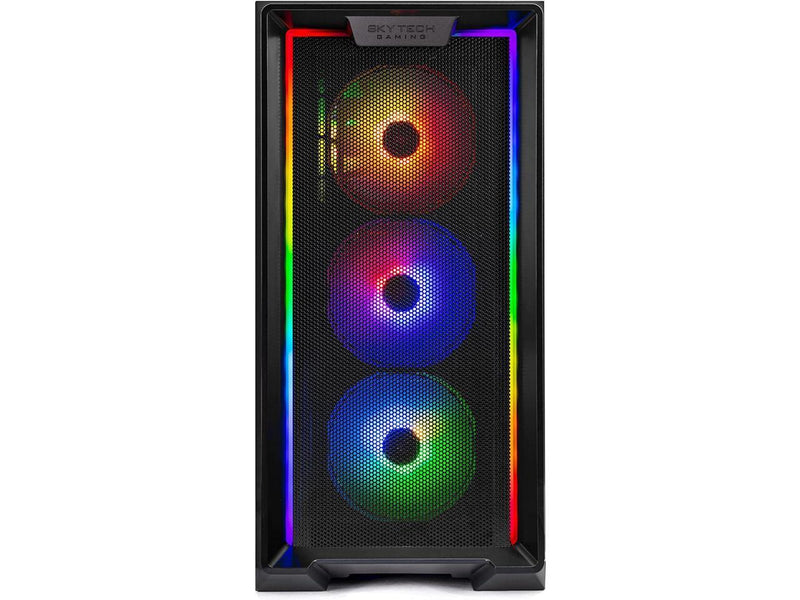 Skytech Nebula Gaming PC Desktop, Ryzen 5 9600X 3.9 Ghz (5.4GHz Turbo Boost),