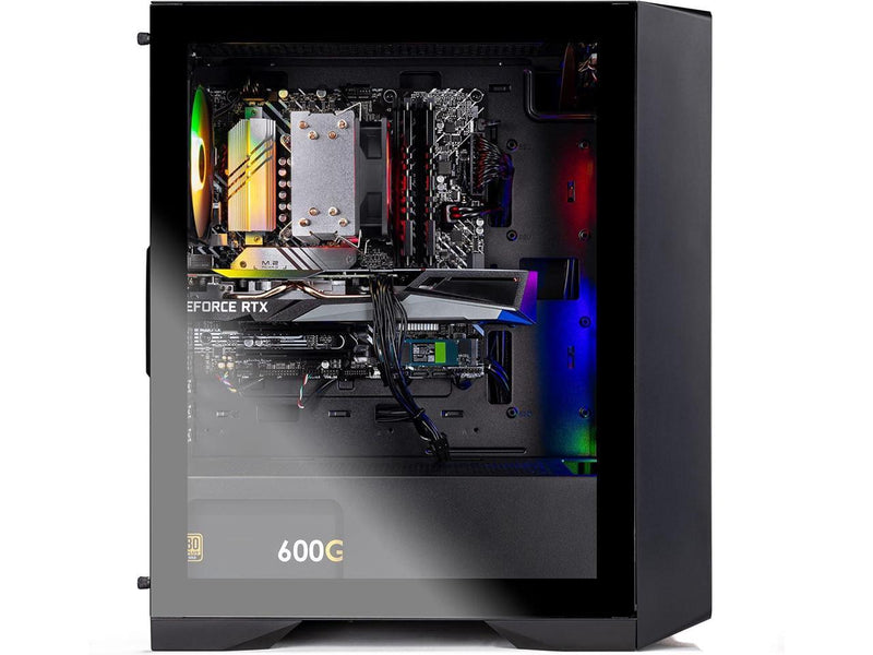 Skytech Nebula Gaming PC Desktop, Ryzen 5 9600X 3.9 Ghz (5.4GHz Turbo Boost),