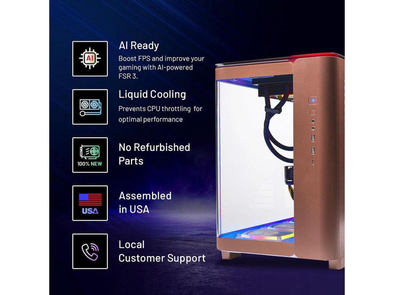 Skytech King 95 Gaming PC Desktop, Ryzen 7 7700X 4.5 GHz (5.4GHz Turbo Boost),
