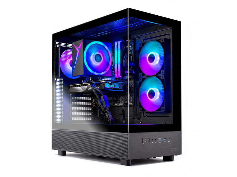 Skytech Azure Gaming PC Desktop, Sea View Room,Ryzen 5 5500 3.6 GHz (4.2GHz