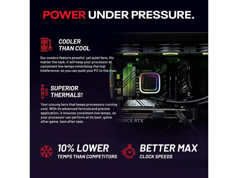 Skytech Rampage Gaming PC Desktop, Intel i7 13700F 2.1 GHz (5.1GHz Turbo Boost),