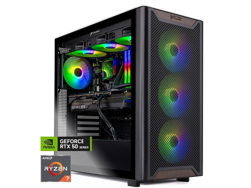 Skytech Chronos Gaming PC Desktop, Ryzen 9 9900X3D 4.4 GHz (5.5GHz Turbo Boost),