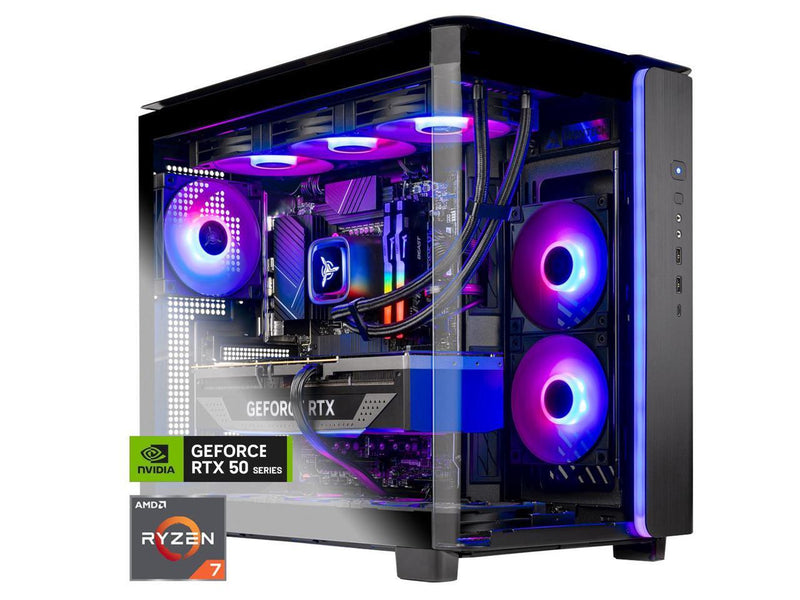 Skytech King 95 Gaming PC Desktop, Ryzen 7 9800X3D 4.7 GHz (5.2 GHz Turbo),