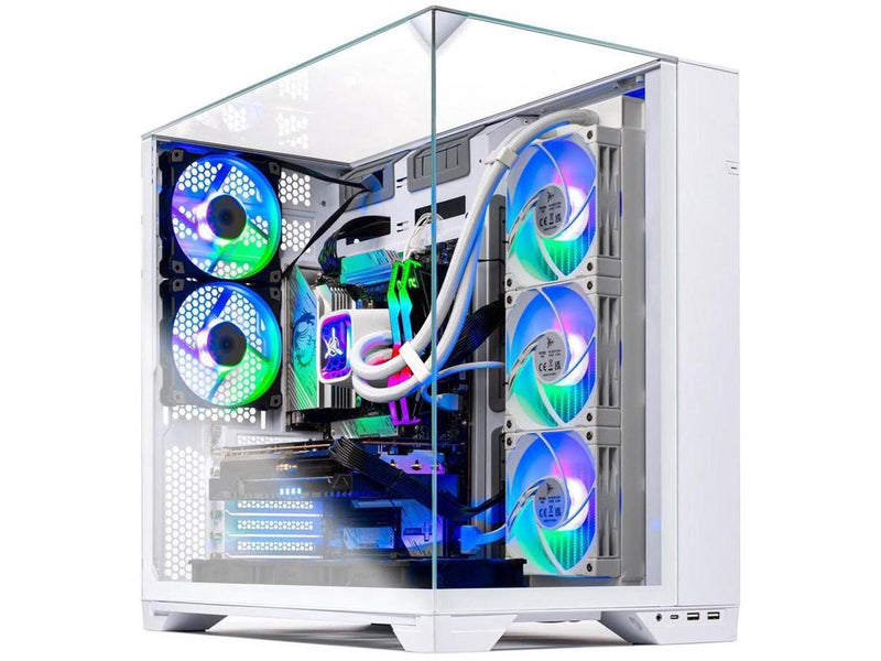 Skytech O11 Vision Gaming PC Desktop, Ryzen 7 7800X3D 4.2 GHz (5GHz Turbo