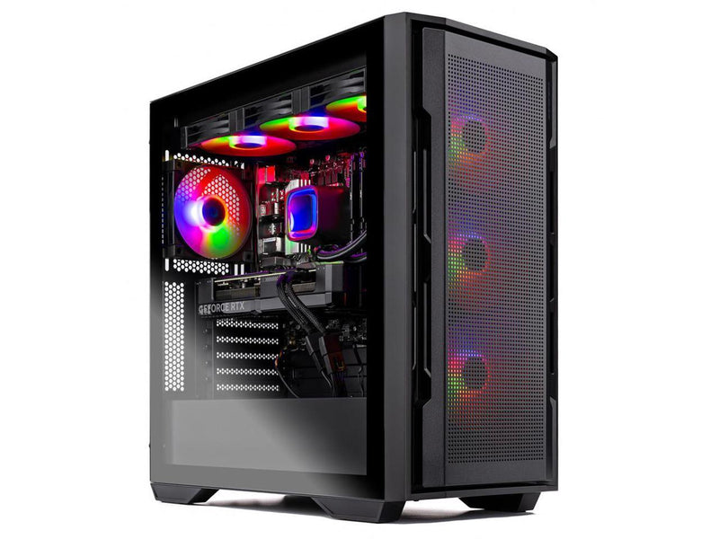 Skytech Rampage Gaming PC Desktop, Ryzen 9 9900X3D 4.4 GHz (5.5GHz Turbo Boost),