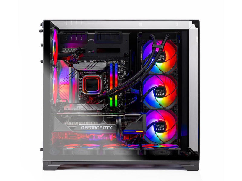Skytech O11 Vision Gaming PC Desktop, Ryzen 9 9900X3D 4.4 GHz (5.5GHz Turbo
