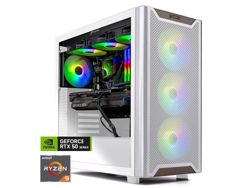 Skytech Chronos Gaming PC Desktop, Ryzen 9 9950X3D 4.3 GHz (5.7GHz Turbo),