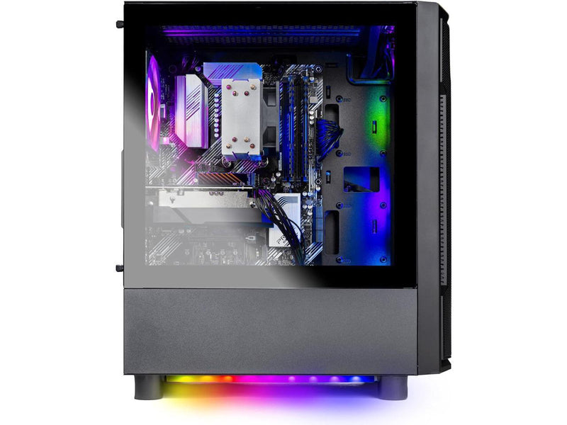 Skytech Shadow Gaming PC Desktop, Ryzen 5 5500 3.6 GHz (4.2GHz Turbo), INTEL ARC