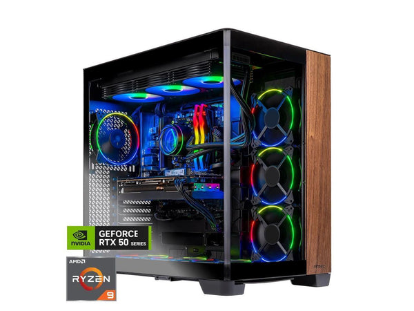 Skytech Prism 4 Gaming PC Desktop, Ryzen 7 9800X3D 4.7 GHz (5.2 GHz Turbo),