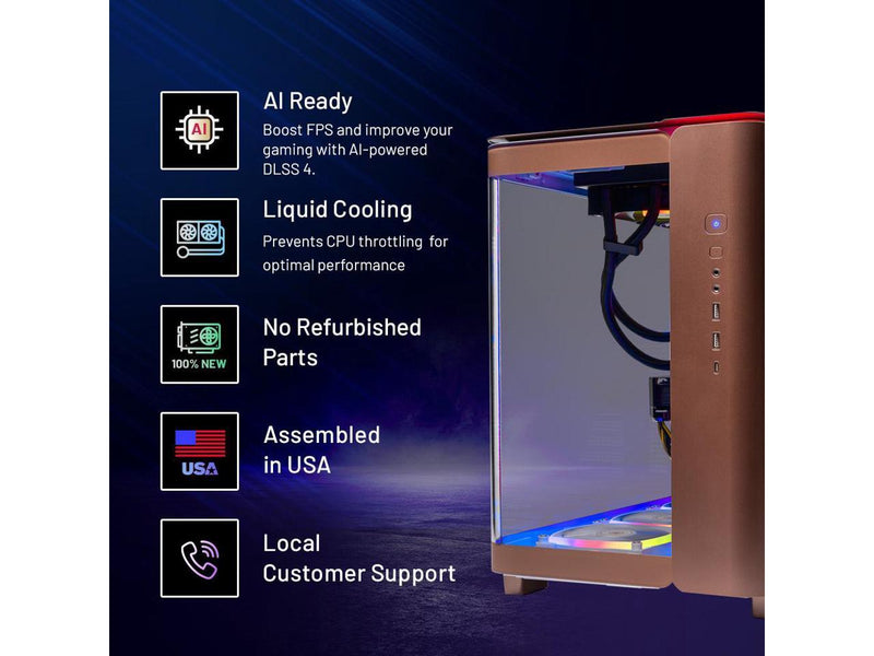 Skytech King 95 Gaming PC Desktop, Intel i7 14700F 2.1 GHz (5.3GHz Turbo),