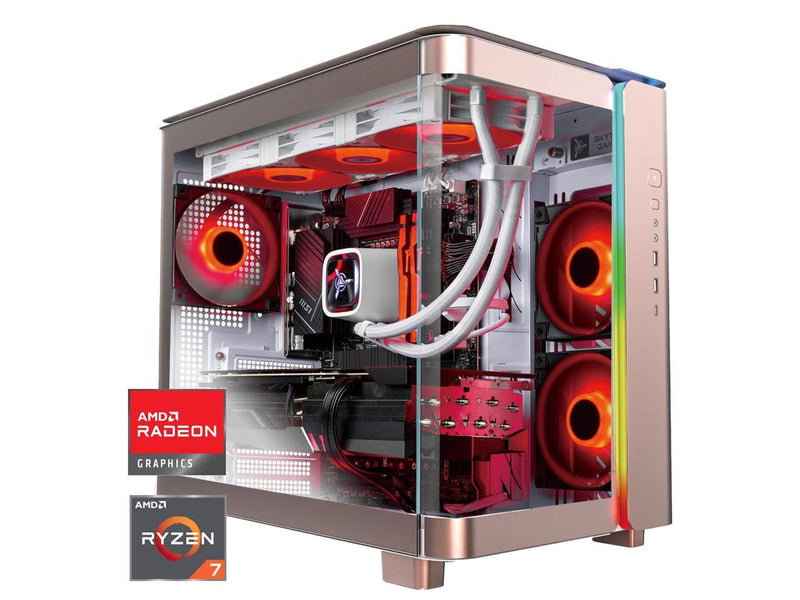 Skytech Gaming King 95 Desktop PC, Ryzen 7 7800X3D 4.2 GHz (5GHz Turbo), AMD RX