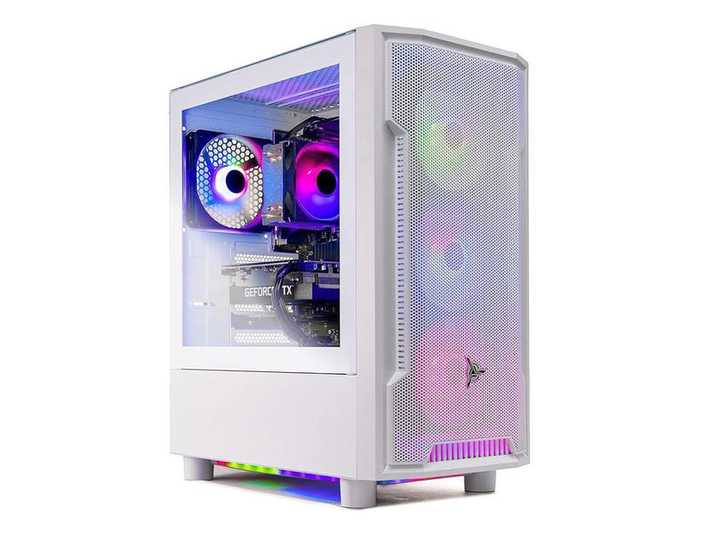 Skytech Archangel Gaming PC Desktop, Intel i5 14400F 2.5 GHz (4.7GHz Turbo),
