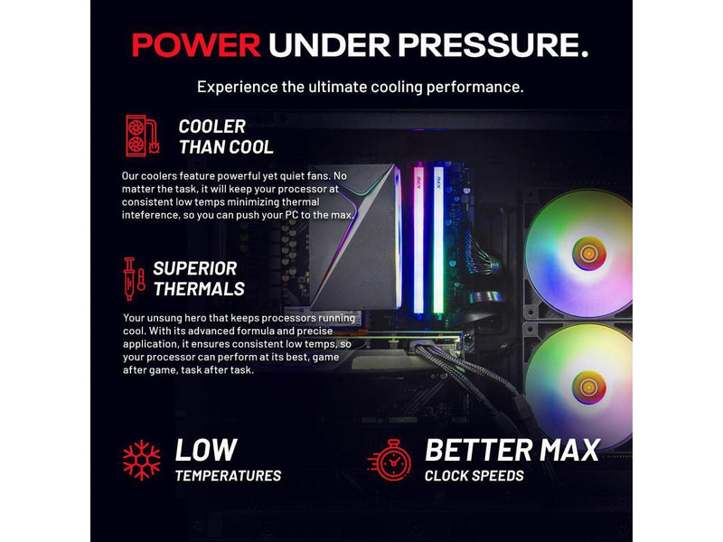 Skytech Azure Gaming PC Desktop, Intel i5 14400F 2.5 GHz (4.7GHz Turbo), NVIDIA