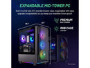 Skytech Shadow Gaming PC Desktop, Intel i5 14400F 2.5 GHz (4.7GHz Turbo), NVIDIA